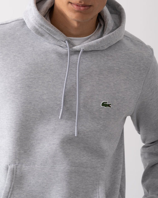 Mens Fleece Hoodie - Silver Chine CCA