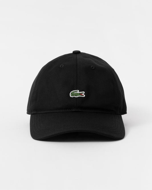 Mens Organic Cotton Twill Cap - Black 031