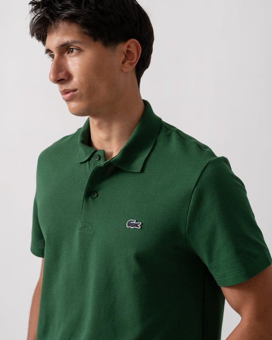 Short Sleeved Mens Polo Shirt - Green 132