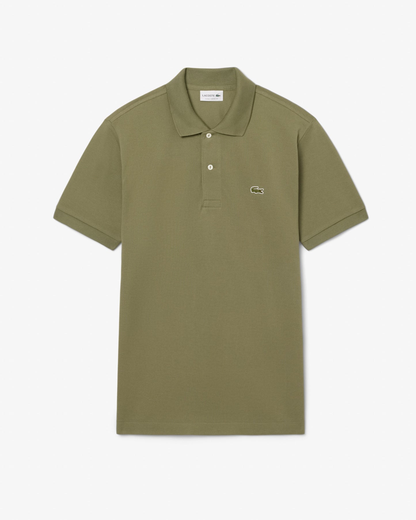 Classic Fit L.12.12 Mens Short Sleeve Polo Shirt - Khaki BMY