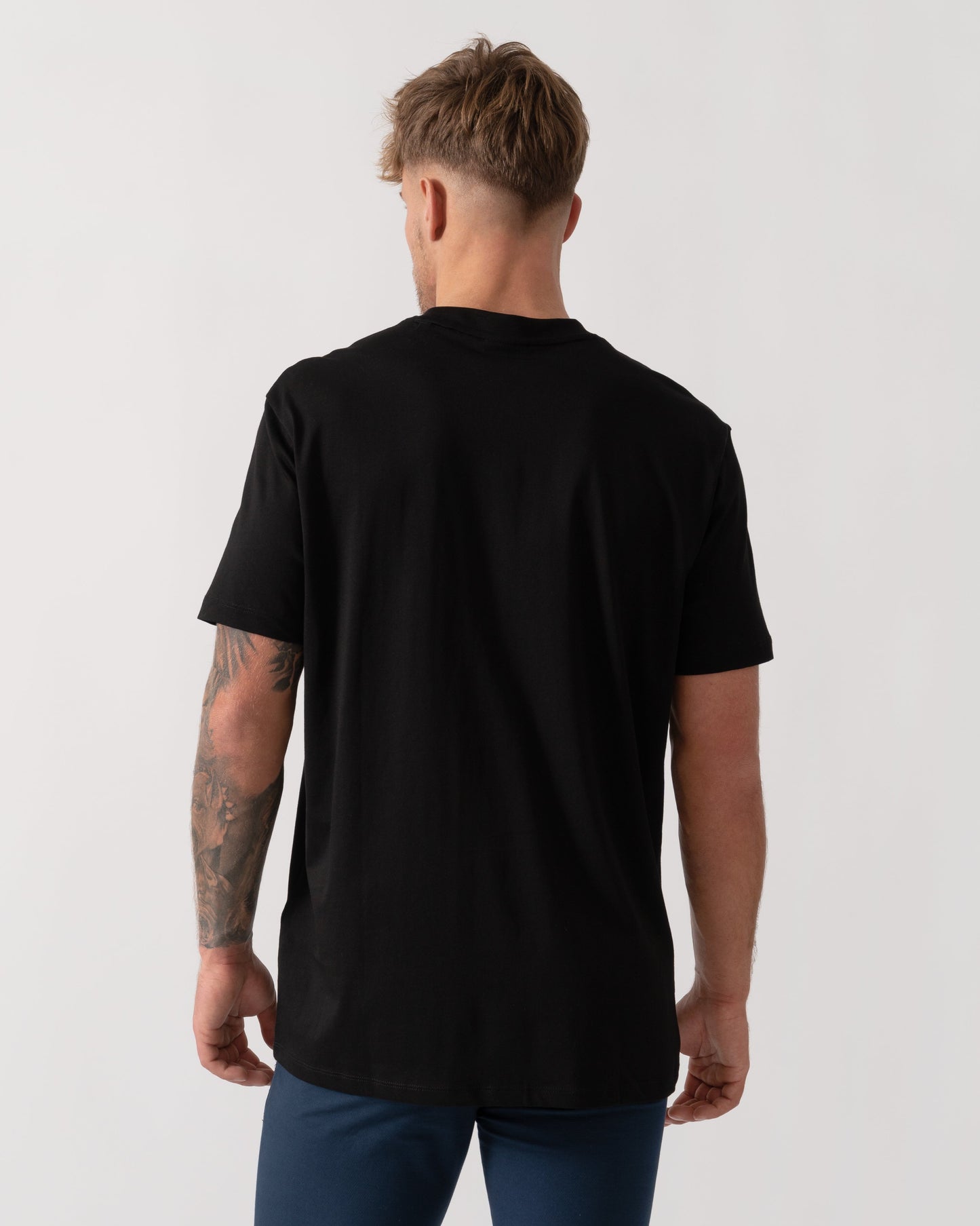 Tonal City Logo T-Shirt - Black/White MC09E
