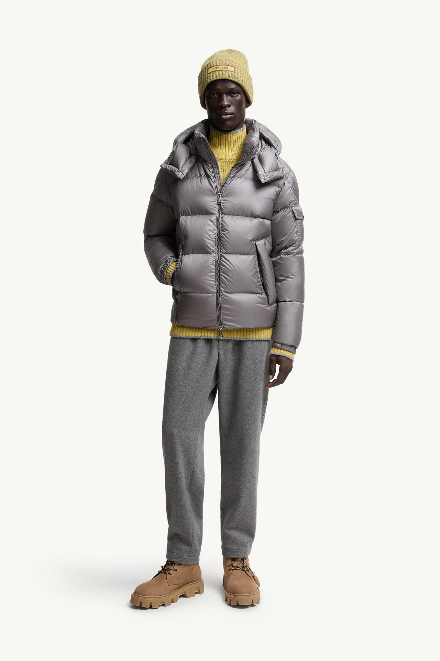 Couyere Hooded Short Down Jacket