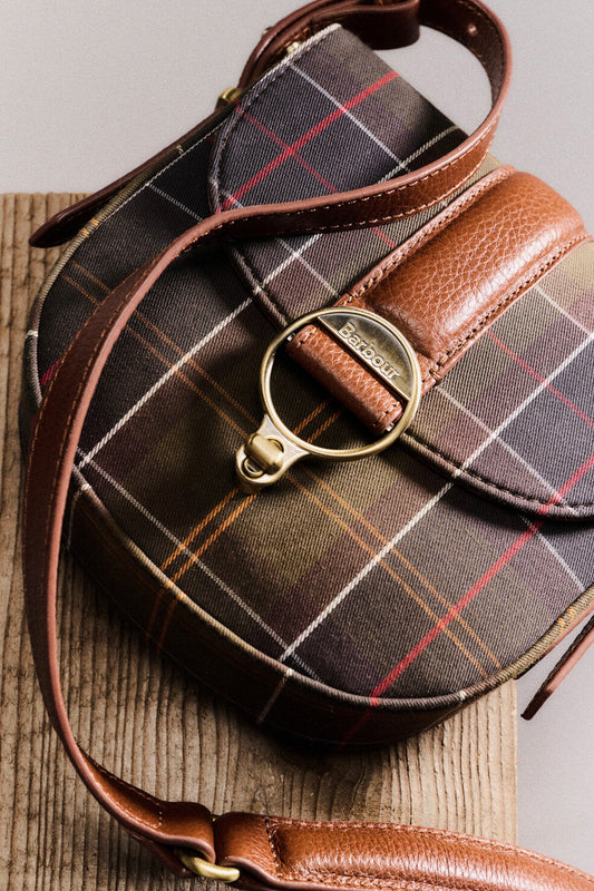 Barbour Elm Tartan Crossbody Bag