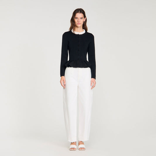 Victorian collar cardigan
