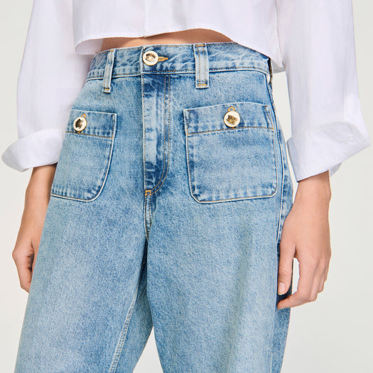 Faded jeans