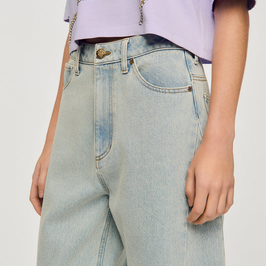 Barrel jeans
