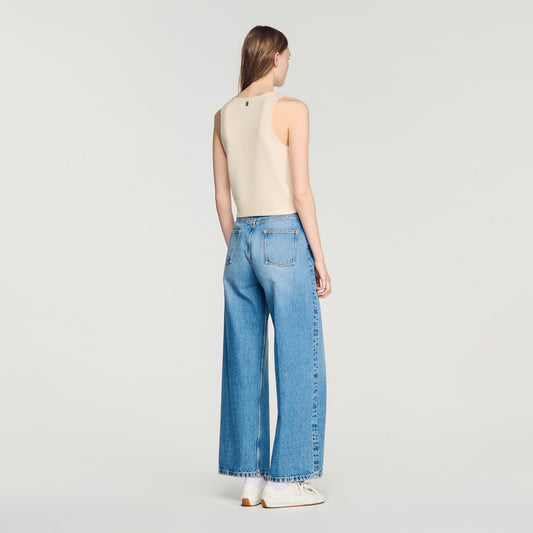 Sleeveless jumper