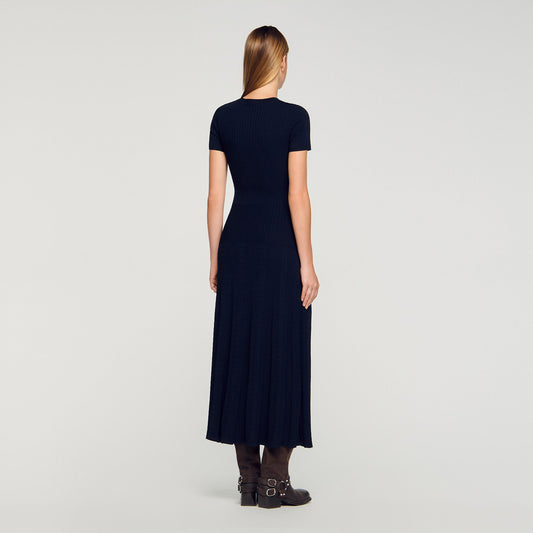 Knit maxi dress