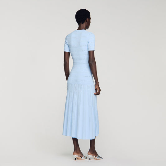 Knit maxi dress