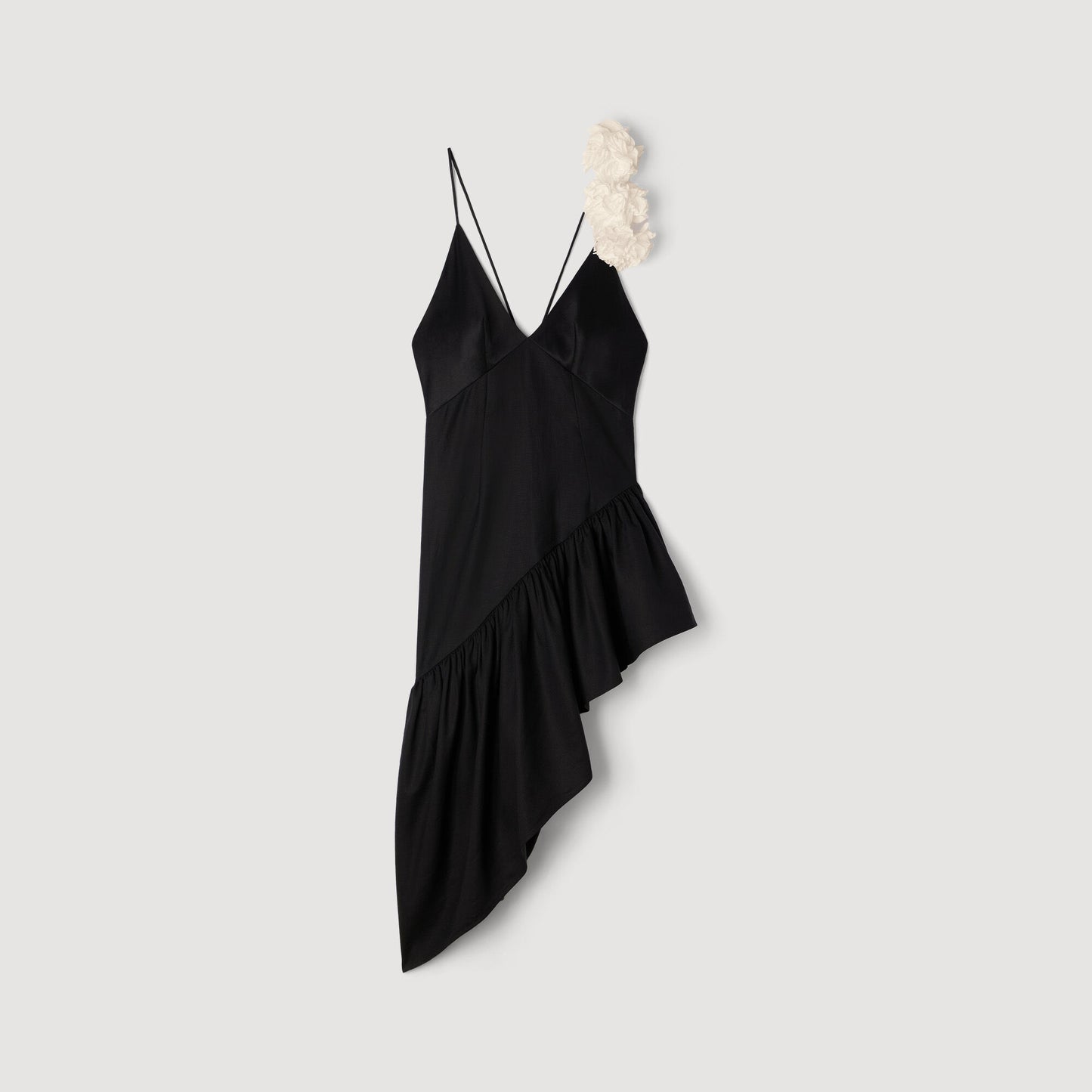 Short ruffled dress