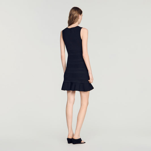 Short fancy knit dress