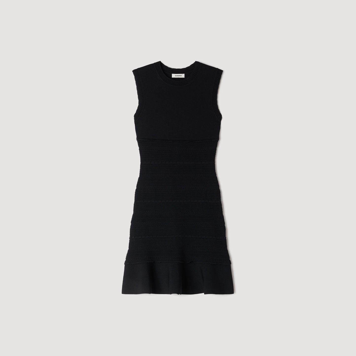 Short fancy knit dress