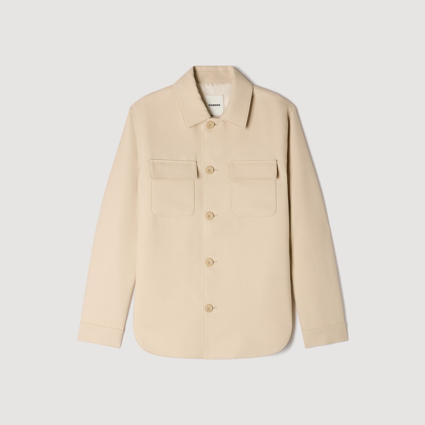 Buttoned overshirt