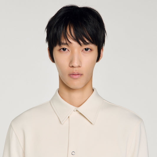 Long-sleeved jersey shirt