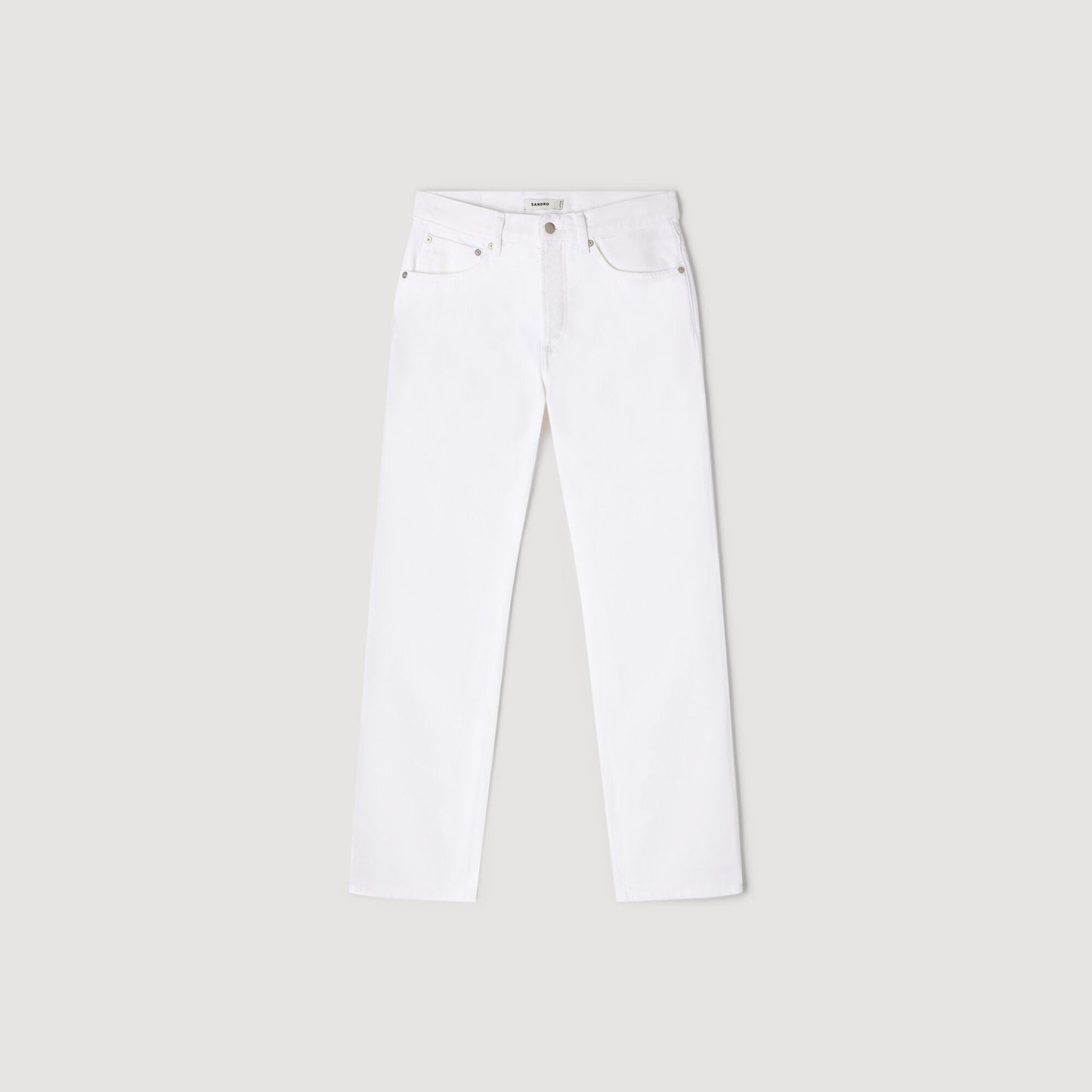 Regular raw jeans