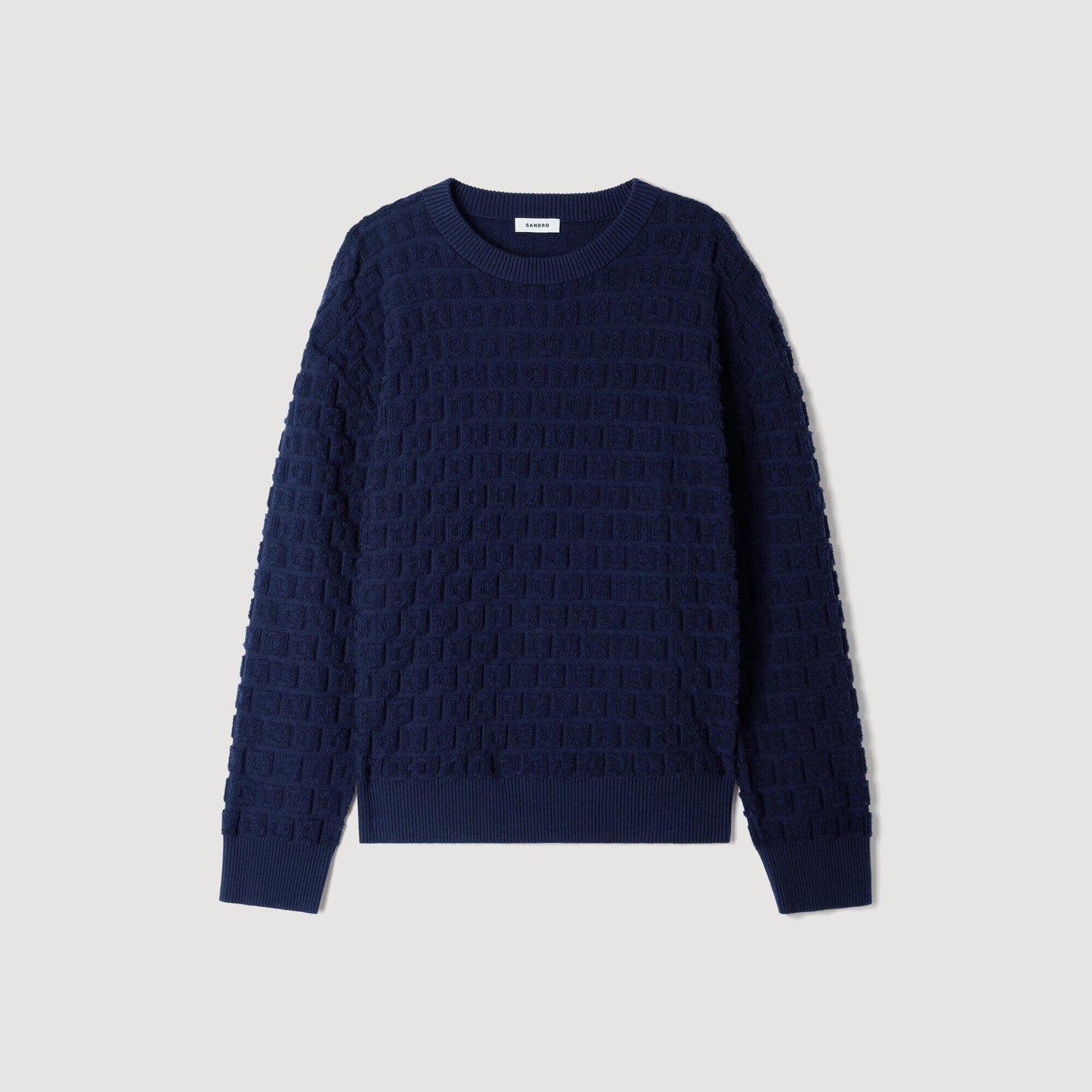 Terry knit jumper