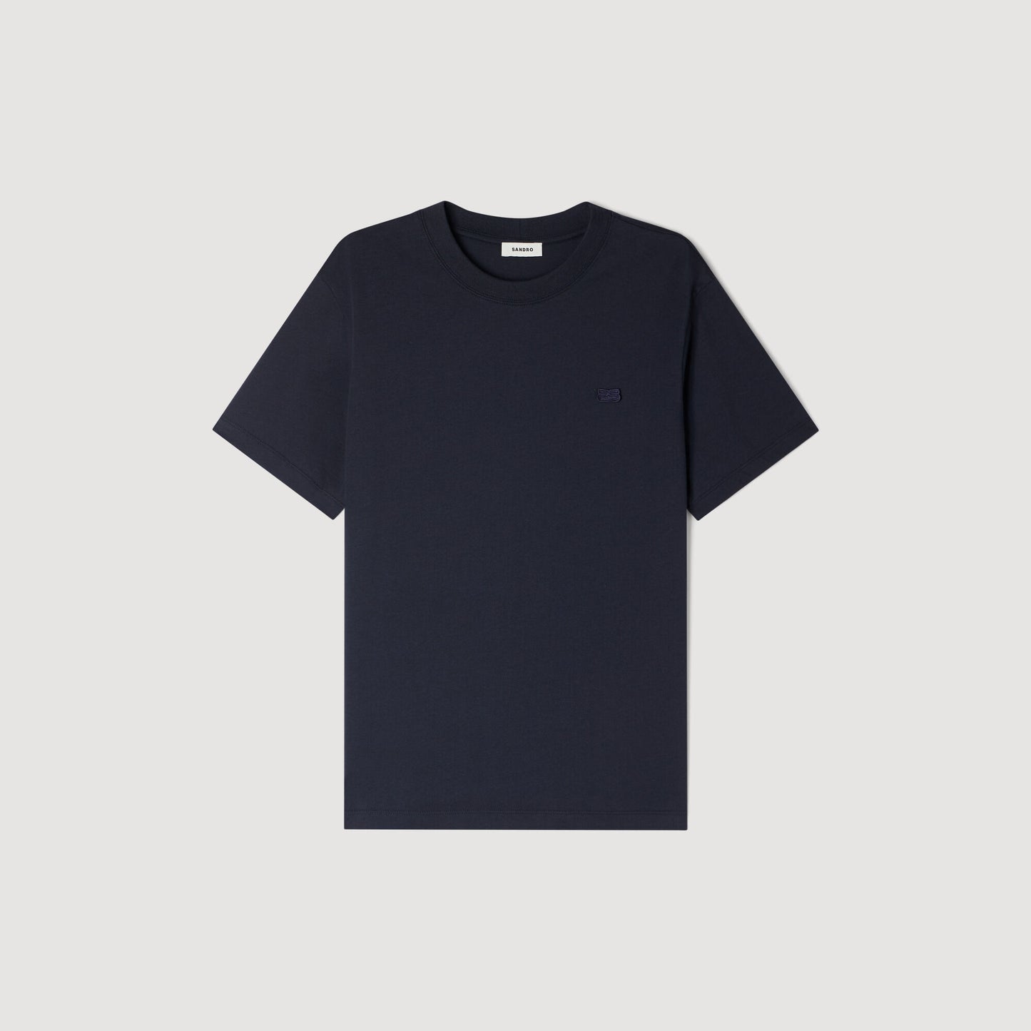 T-shirt with double S patch