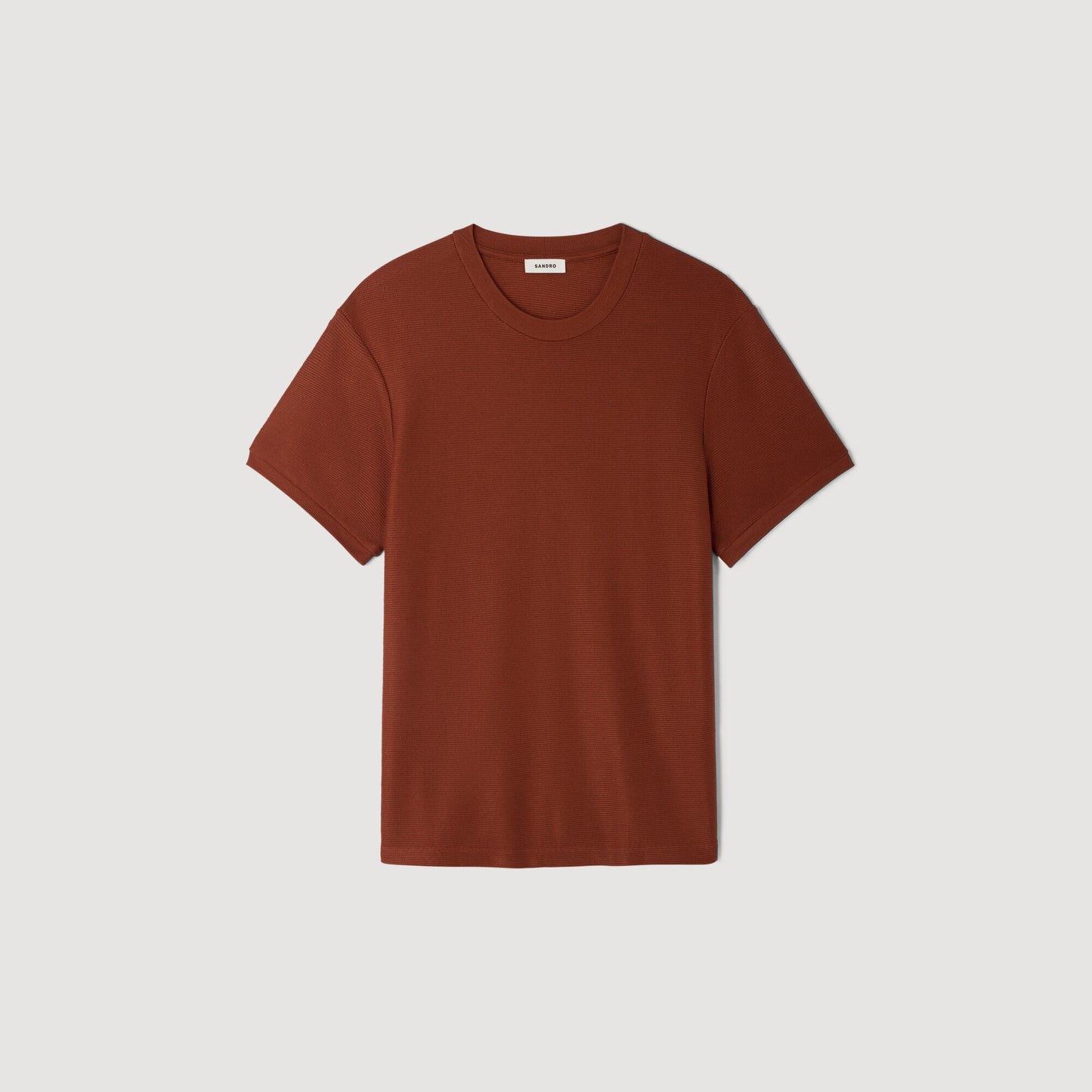 Piqu¨¦-effect T-shirt