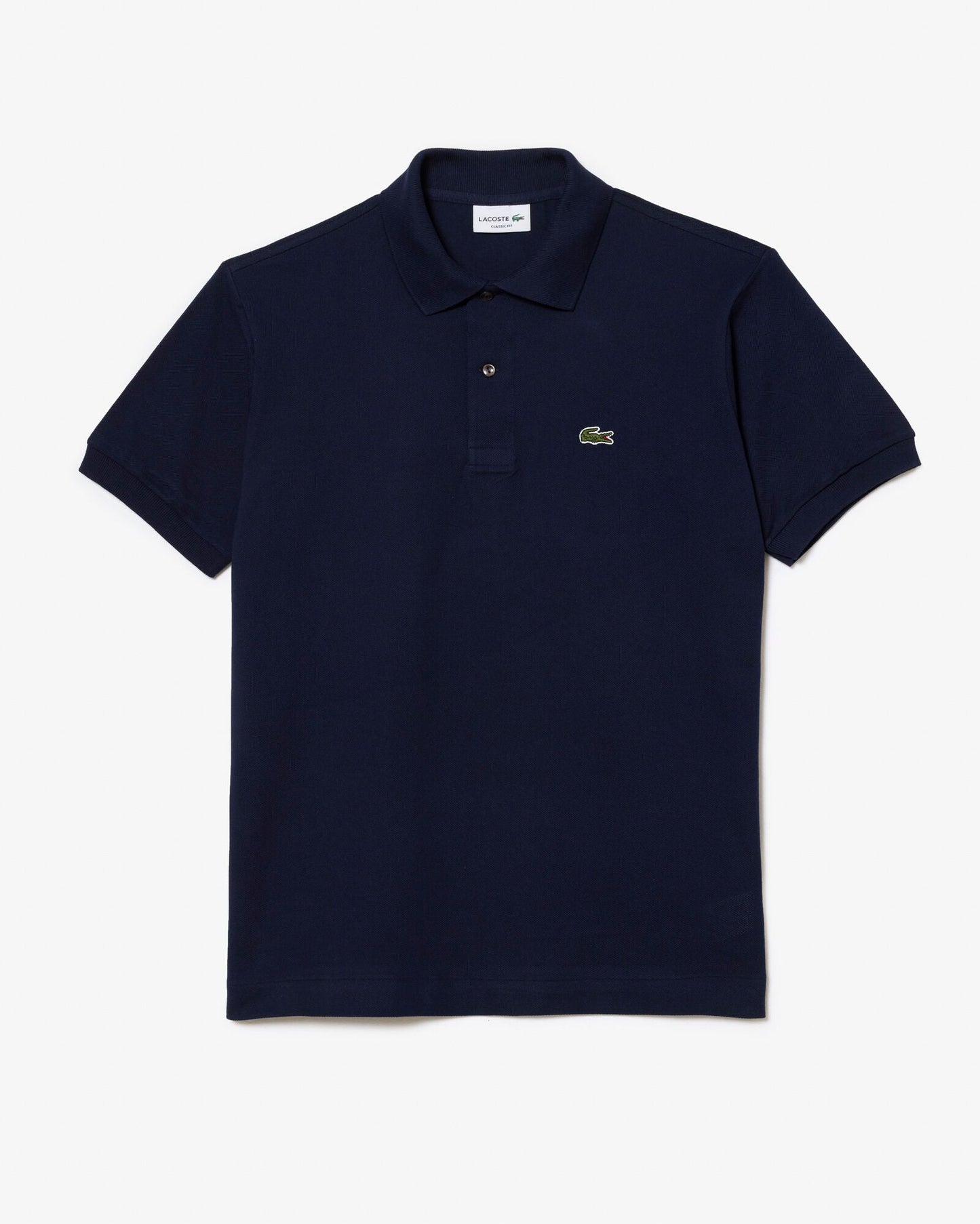 Classic Fit L.12.12 Mens Short Sleeve Polo Shirt - Navy Blue 166