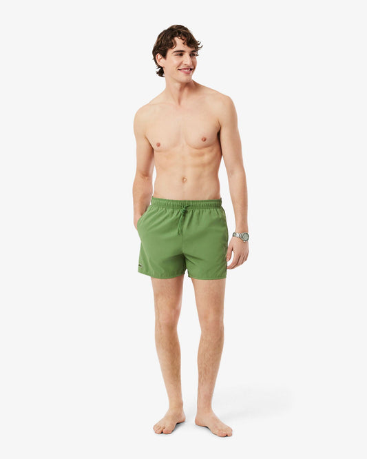 Mens Light Quick-Dry Swim Shorts - Lamb's Lettuce/Green 37I