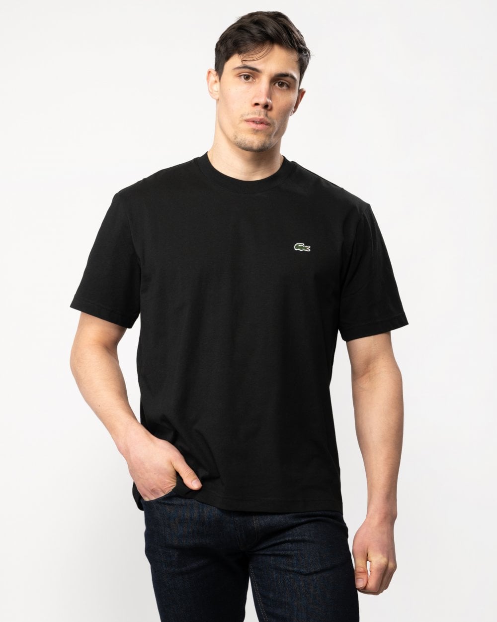 Mens Classic Fit Cotton Jersey T-Shirt - Black 031