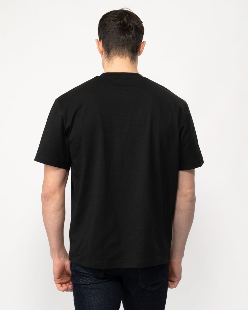 Mens Classic Fit Cotton Jersey T-Shirt - Black 031