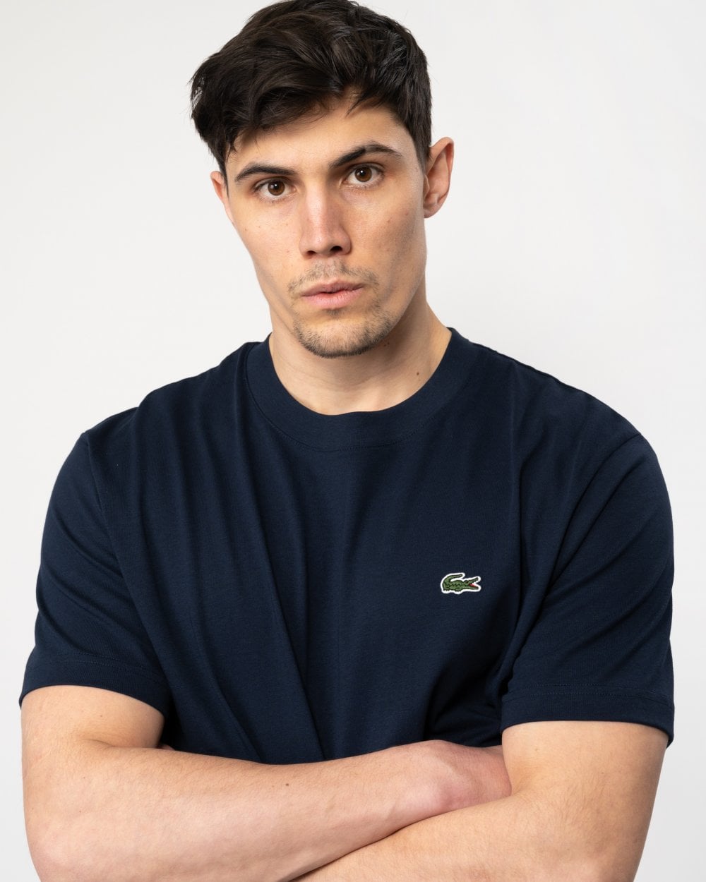 Mens Classic Fit Cotton Jersey T-Shirt - Navy Blue 166
