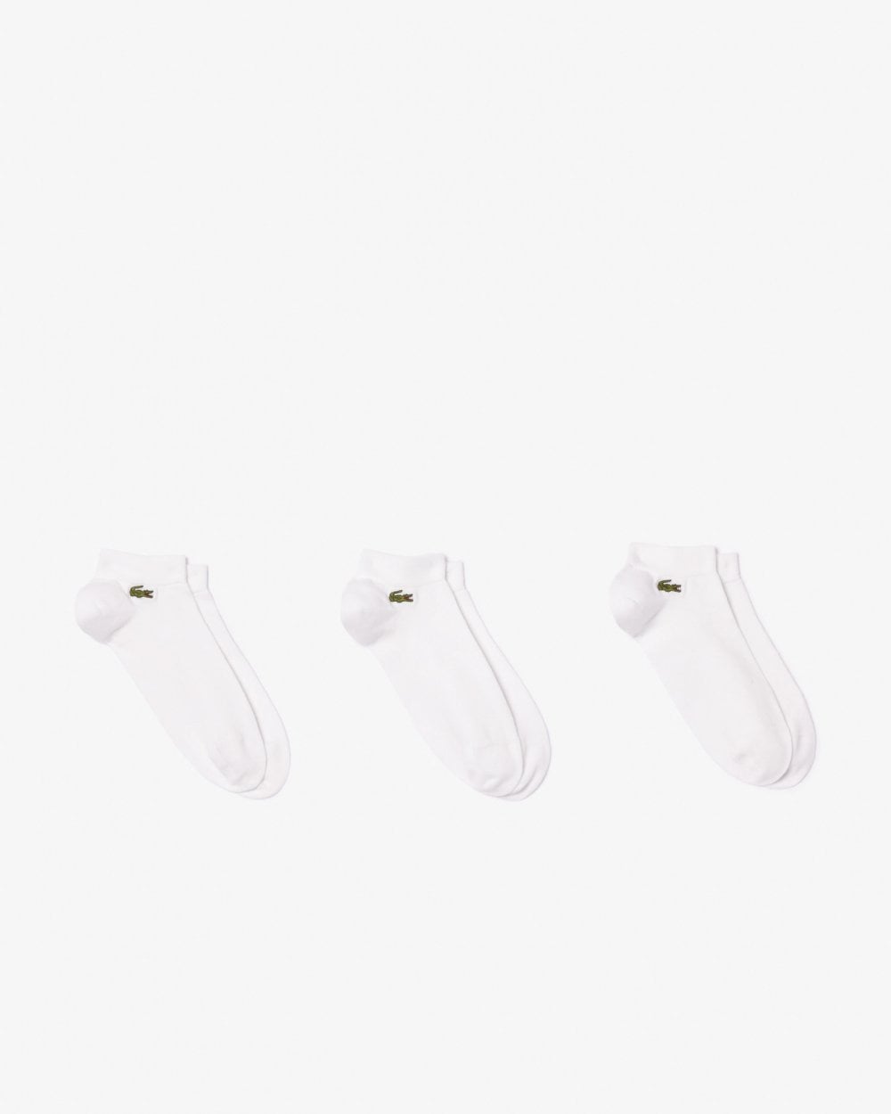 Mens 3-Pack Trainers Socks - White/White-White Z92