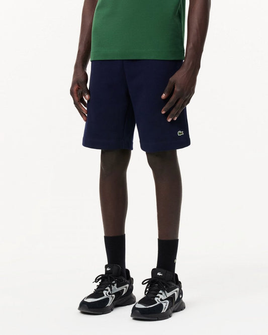 Mens Fleece Shorts - Navy Blue 166