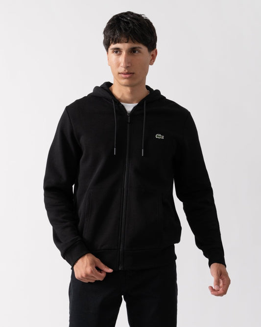 Mens Fleece Full-Zip Hoodie - Black 031