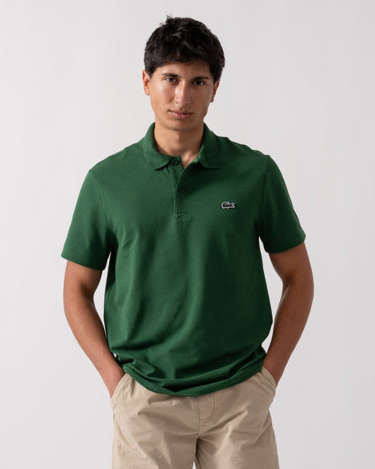 Short Sleeved Mens Polo Shirt - Green 132