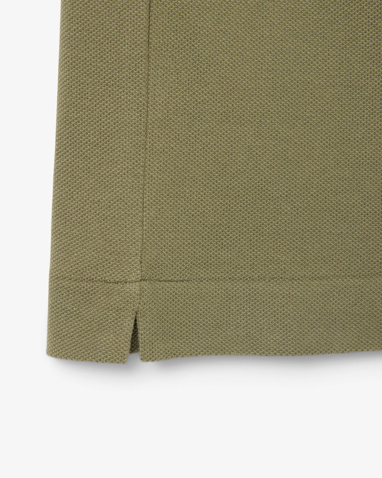 Classic Fit L.12.12 Mens Short Sleeve Polo Shirt - Khaki BMY