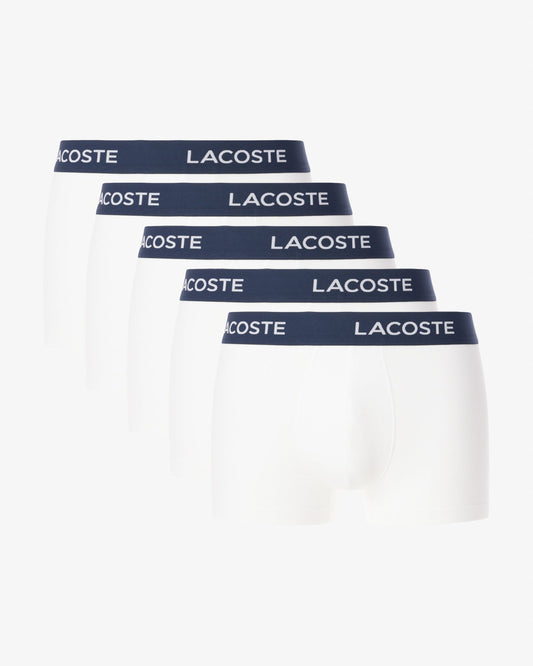5-Pack Mens Trunks - White 001