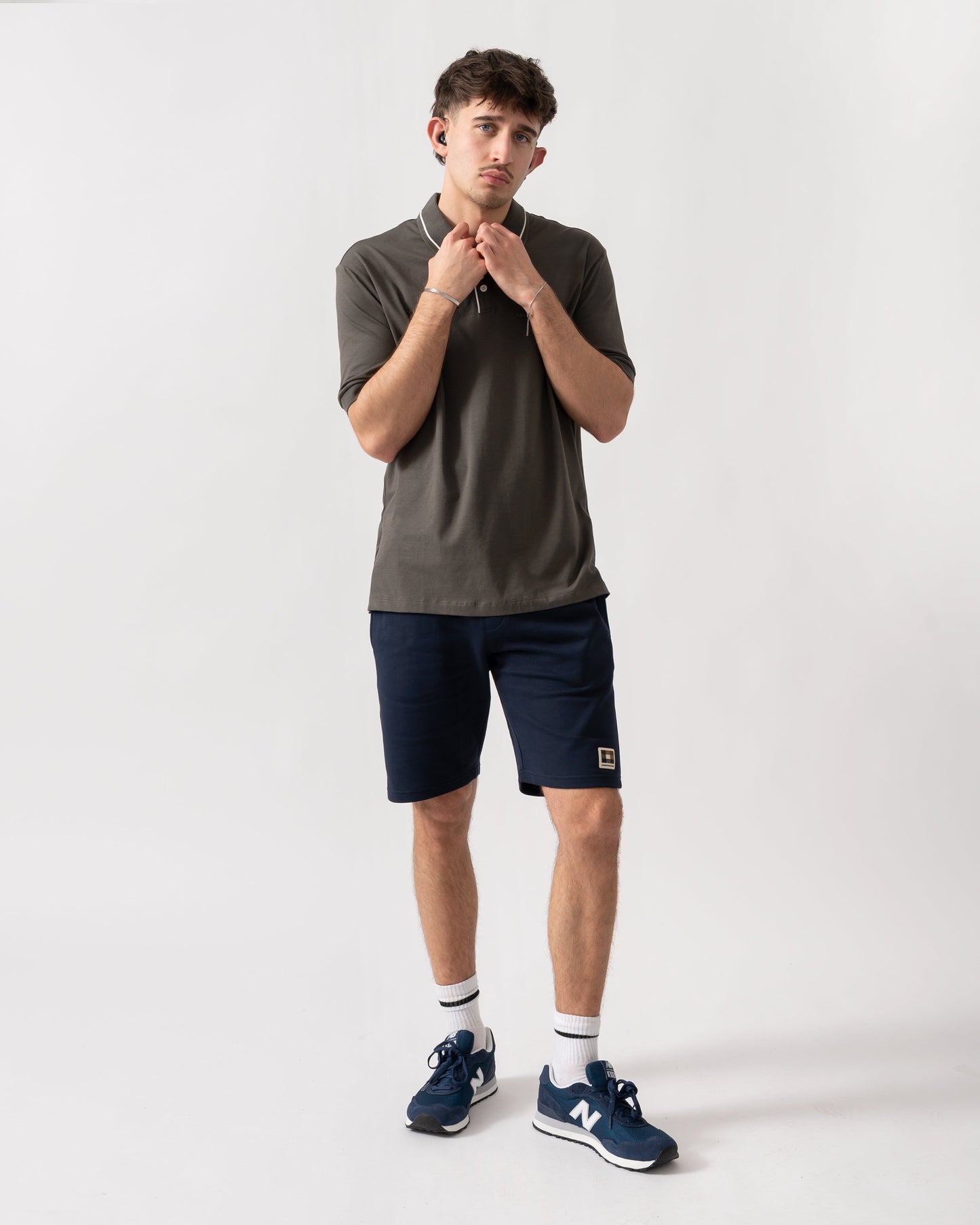 Mens Milano/New York Polo Shirt with Contrast Tipping - Chimera M8317