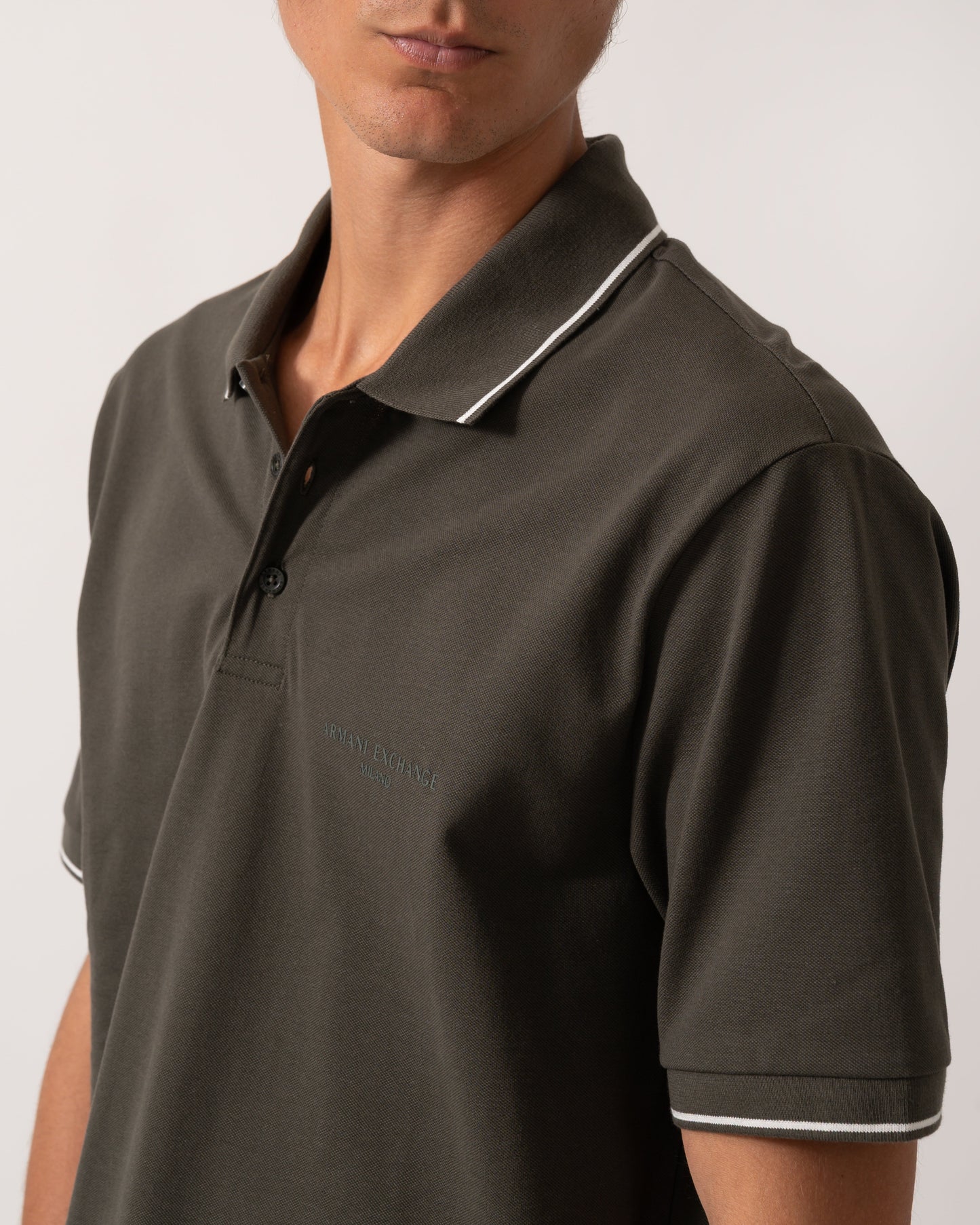 Mens Regular Fit Mercerised Cotton Polo Shirt - Black Ink U8120