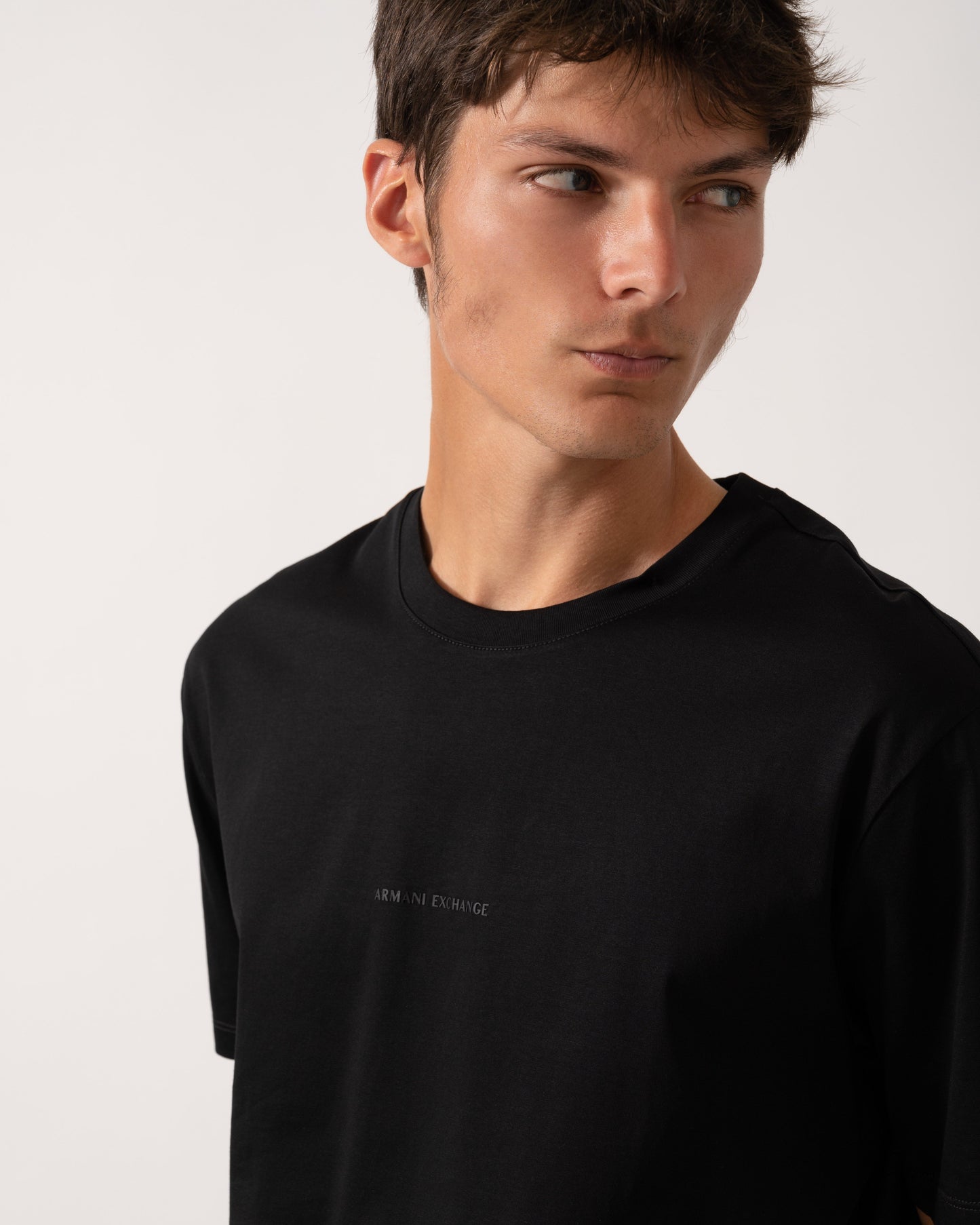 Mens Regular Fit Mercerised Cotton T-Shirt - Black UC001