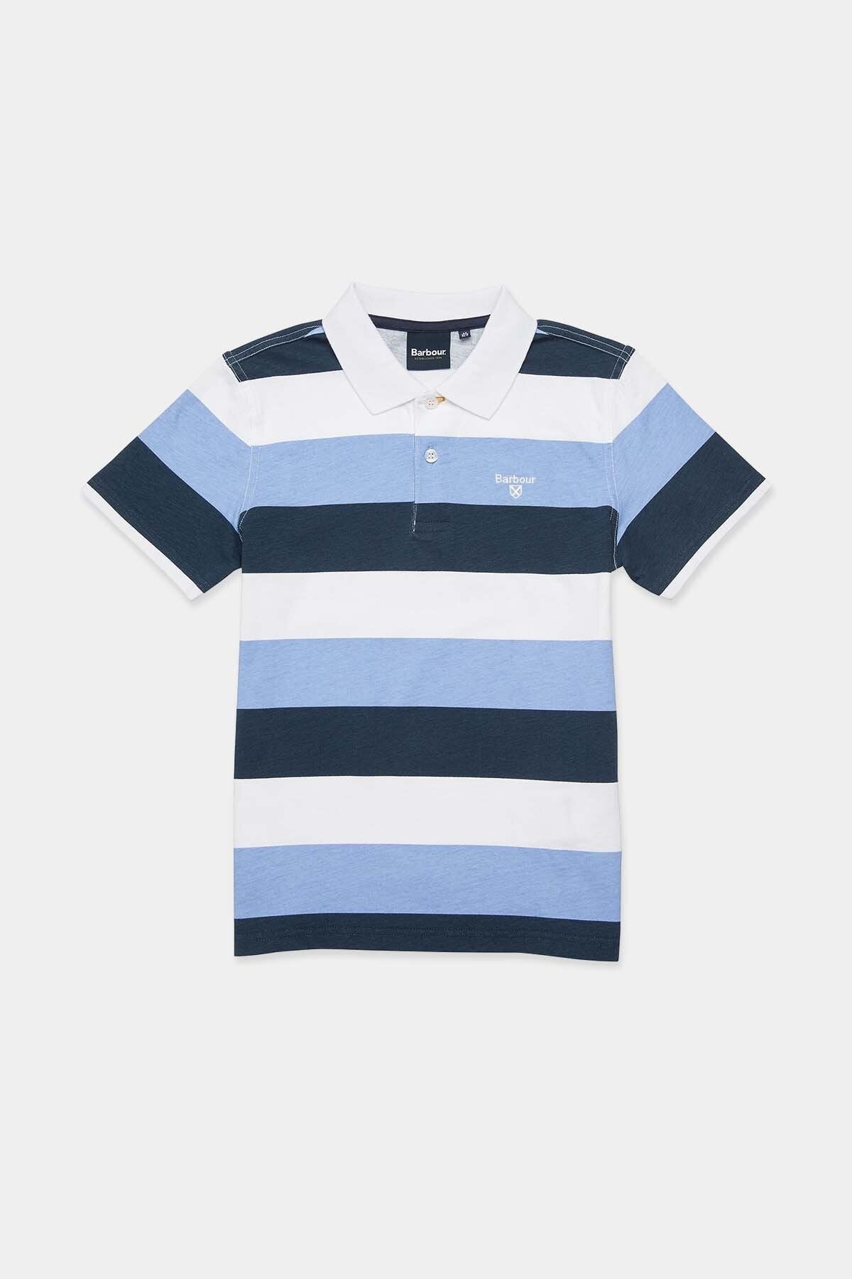 Boys Logan Striped Polo Shirt