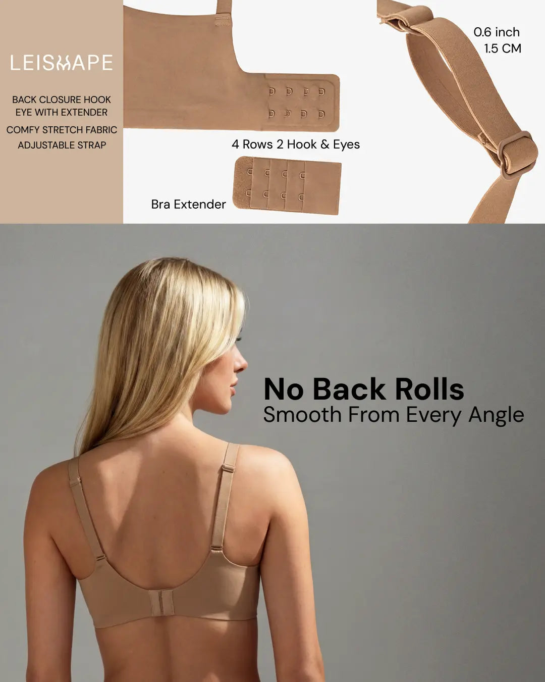 Spring Sale 73% Off Jelly-Sculpt Comfort Invisible Bra
