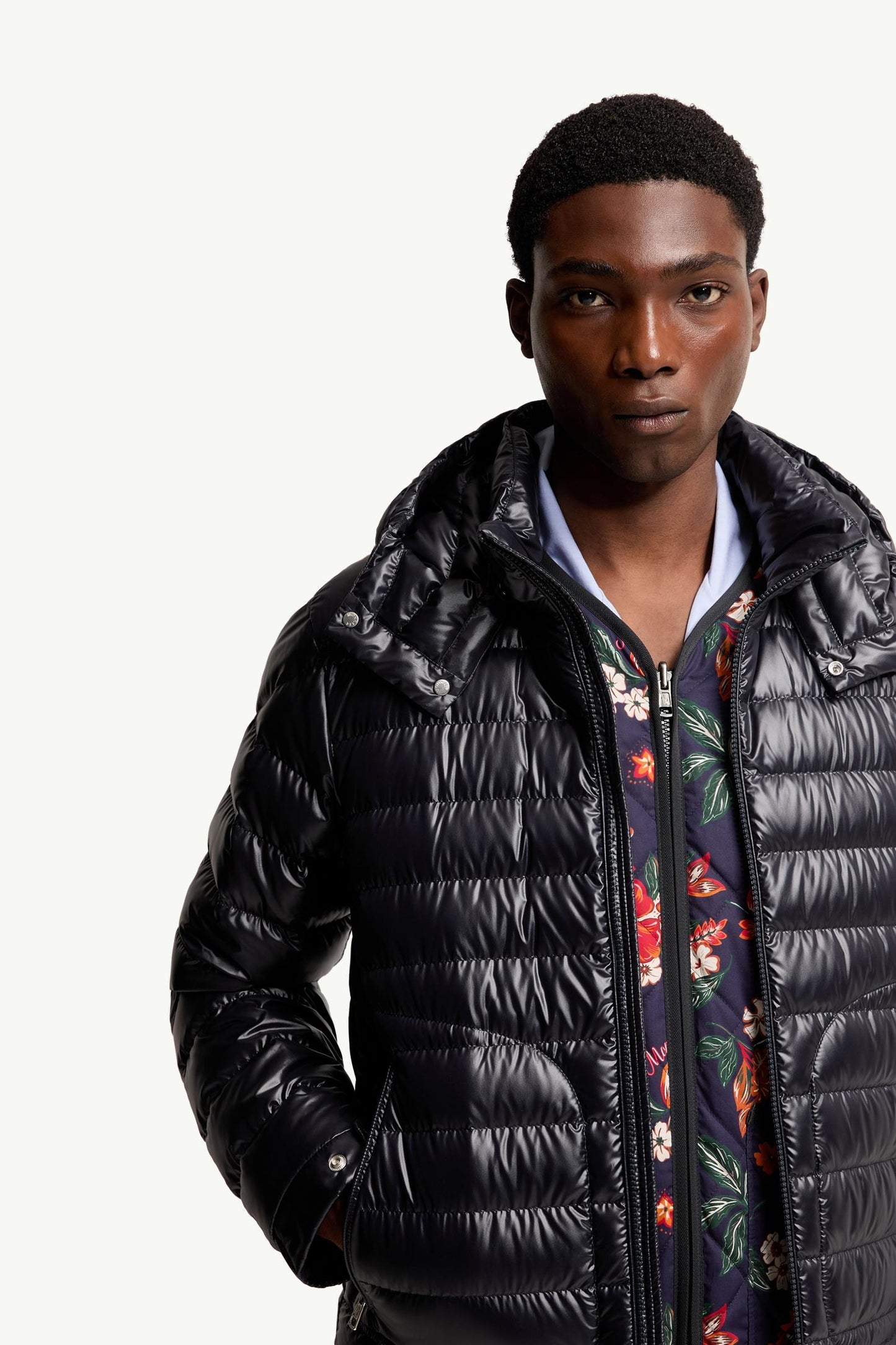 Lauros Hooded Short Down Jacket
