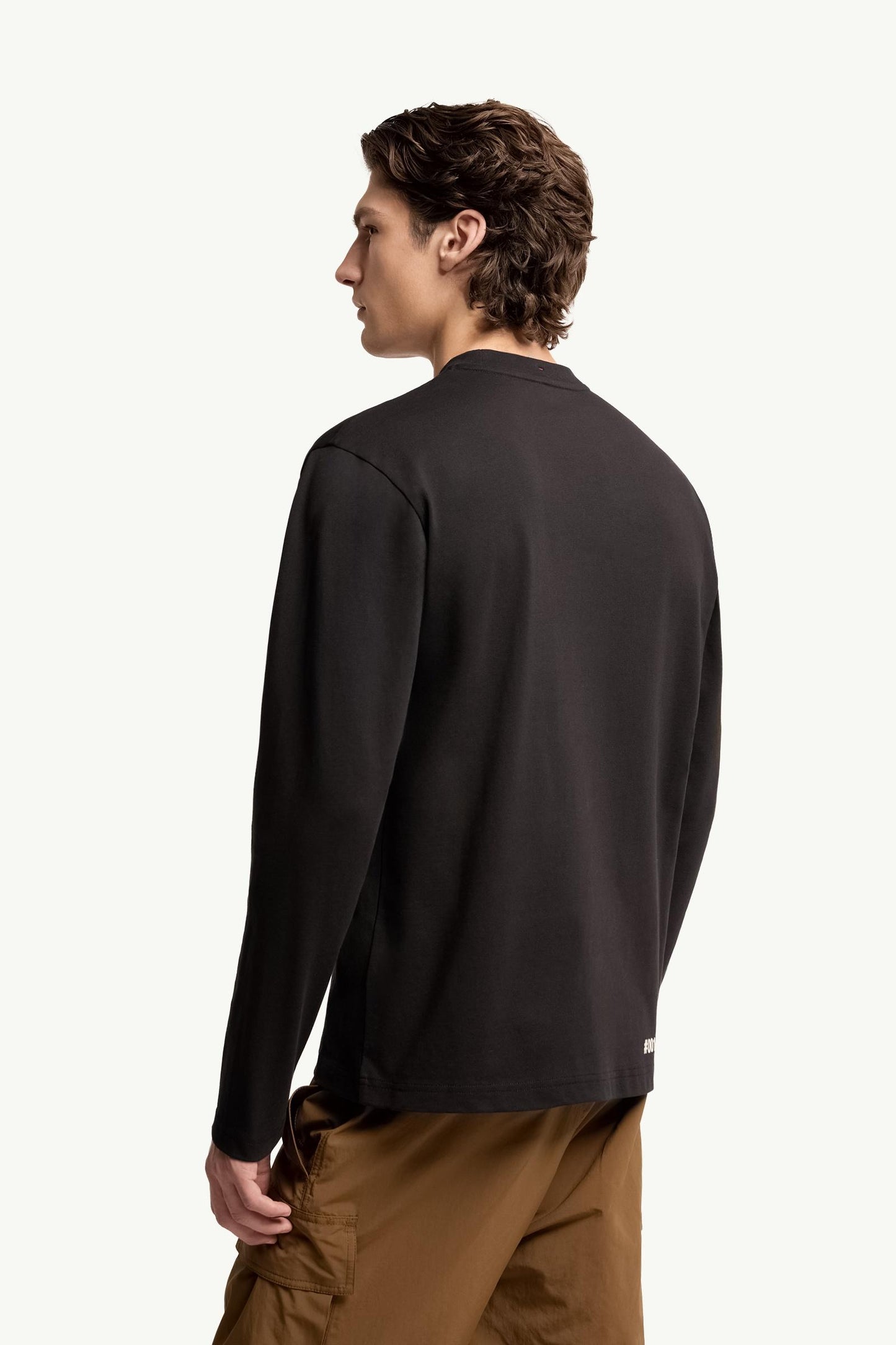Logo Long Sleeve Cotton T-Shirt