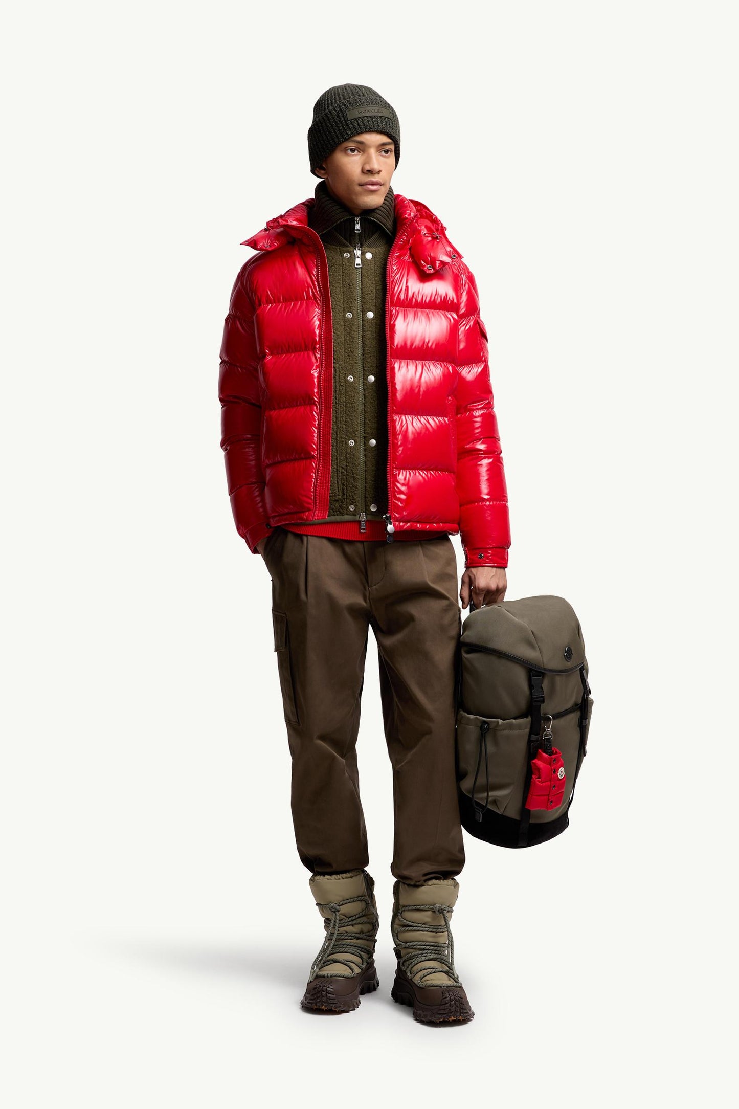 MC Maya Hooded Short Down Jacket