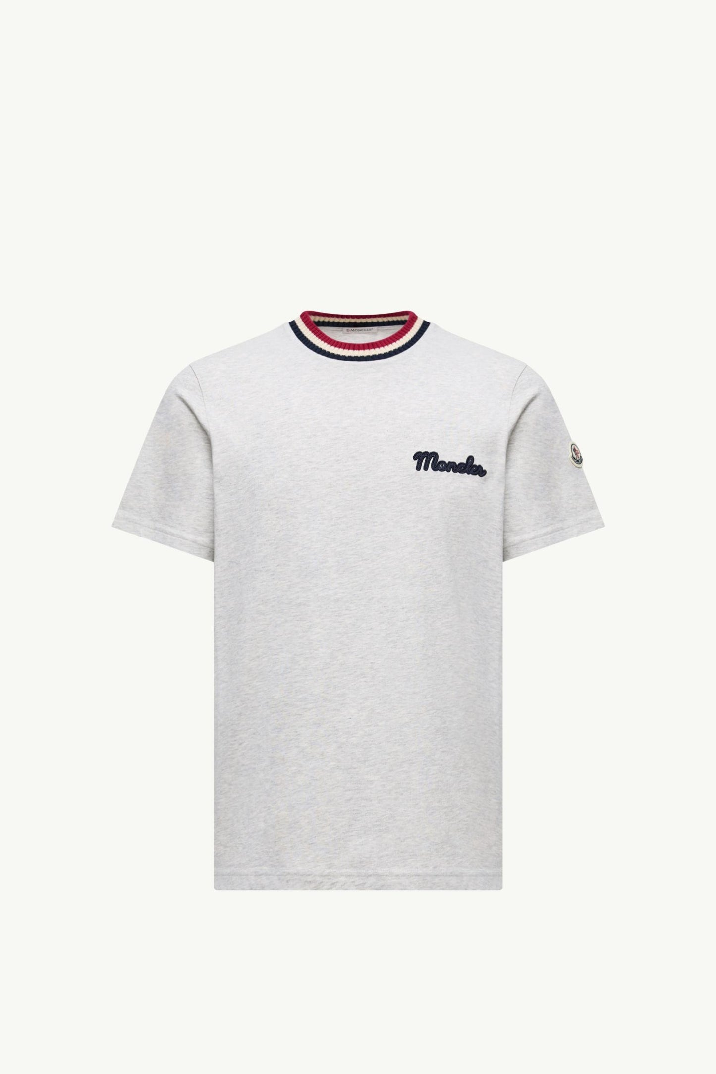 Embroidered Logo Cotton T-Shirt