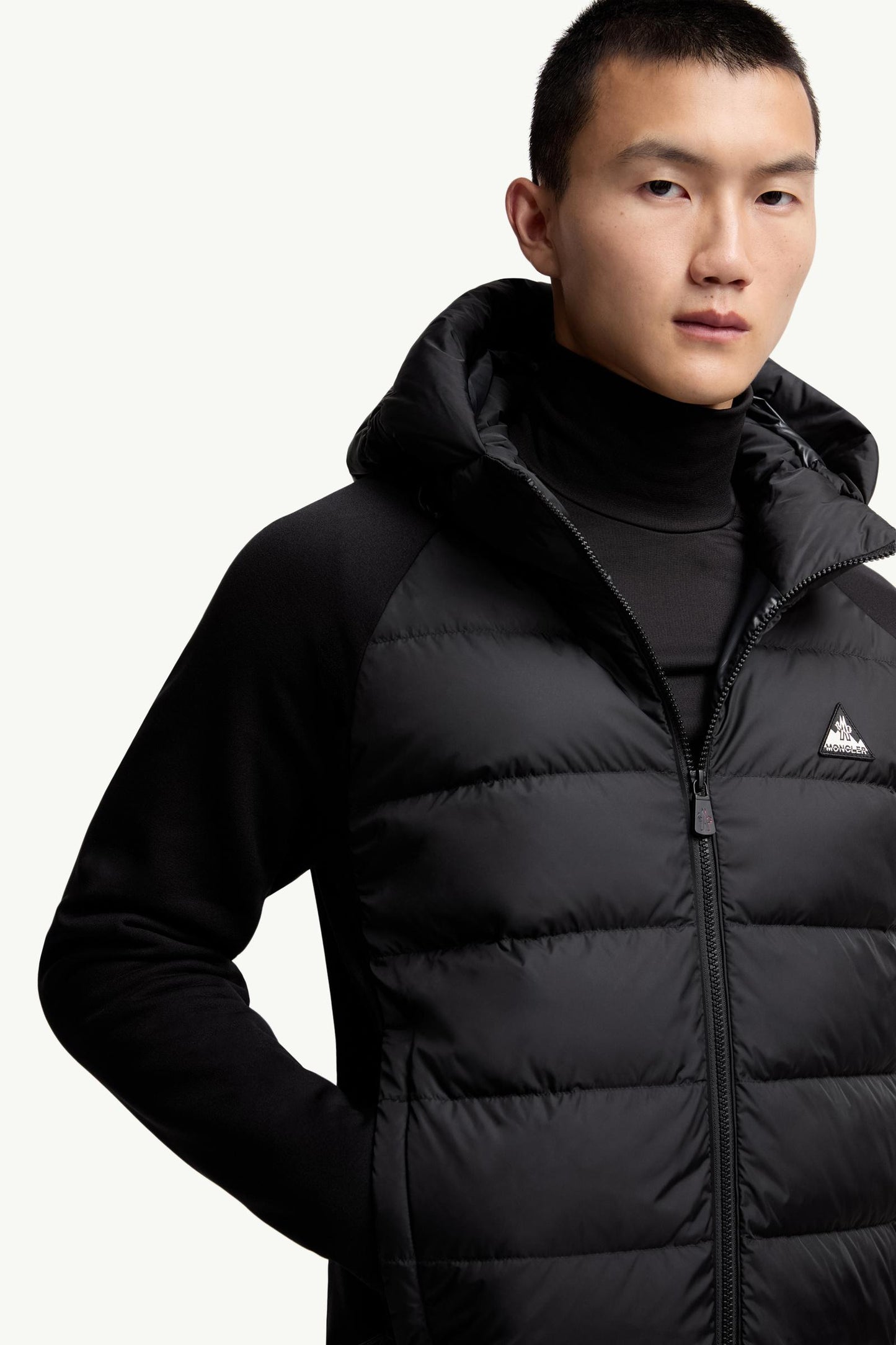 Padded Polartec? Zip-Up Hoodie