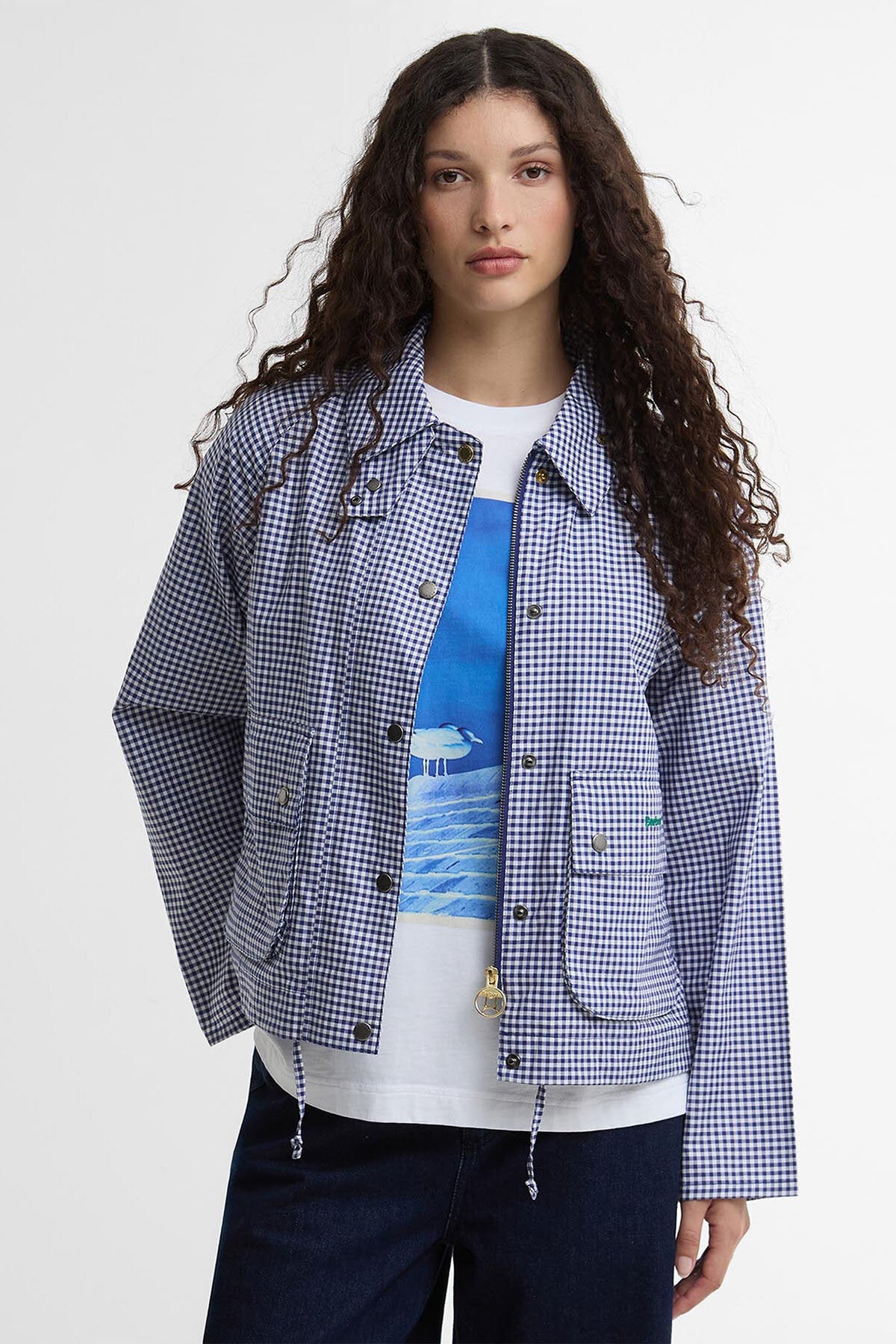 Paul Smith Loves Barbour Gingham Spey Casual Jacket