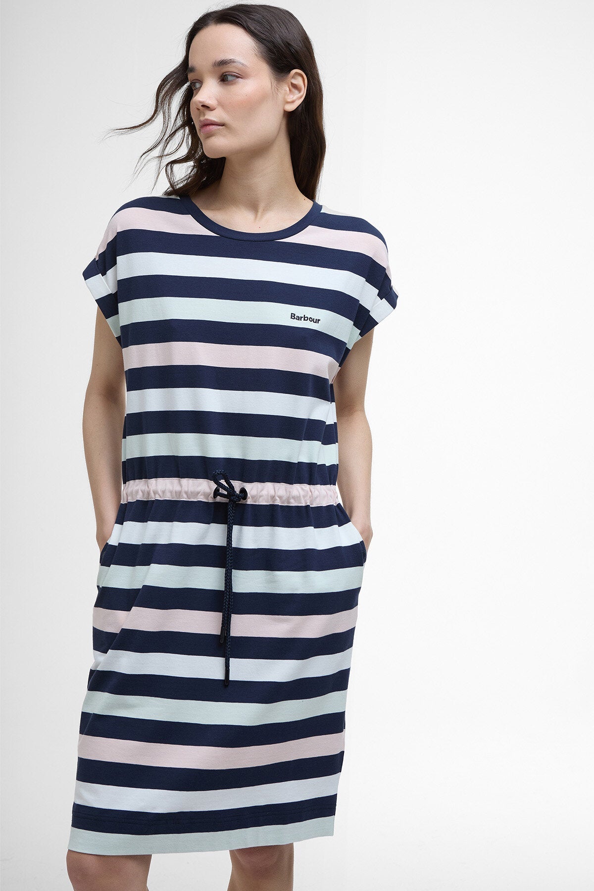Marloes Striped T-Shirt Dress