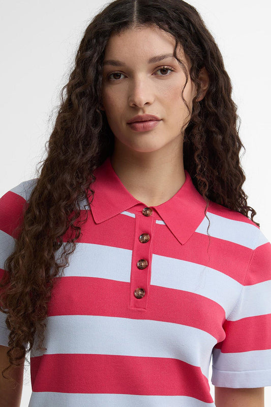 Paul Smith Loves Barbour Felton Striped Knitted Polo