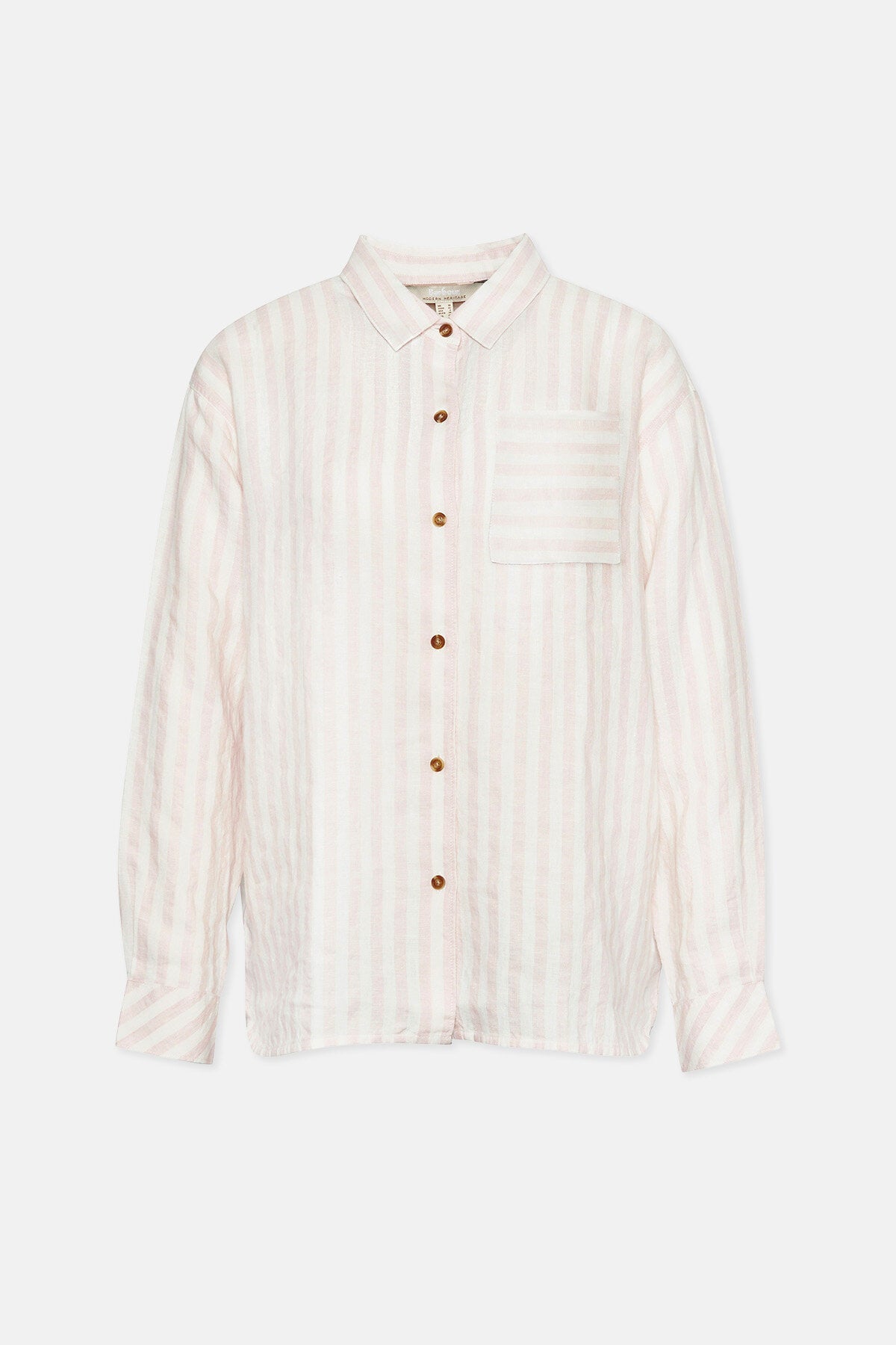 Annie Striped Linen Shirt