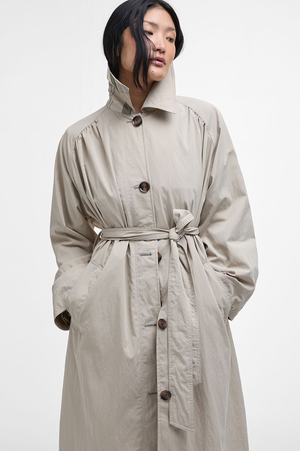 Garbo Showerproof Trench Coat