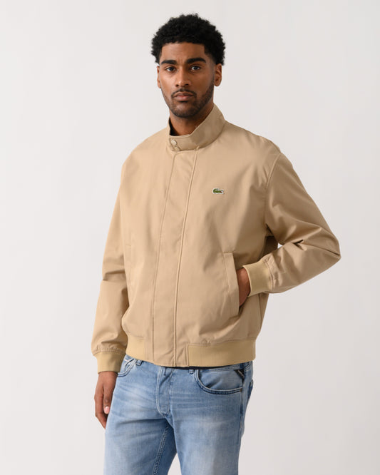 Lightweight Water-Repellent Twill Mens Harrington Jacket - Viennese 02S