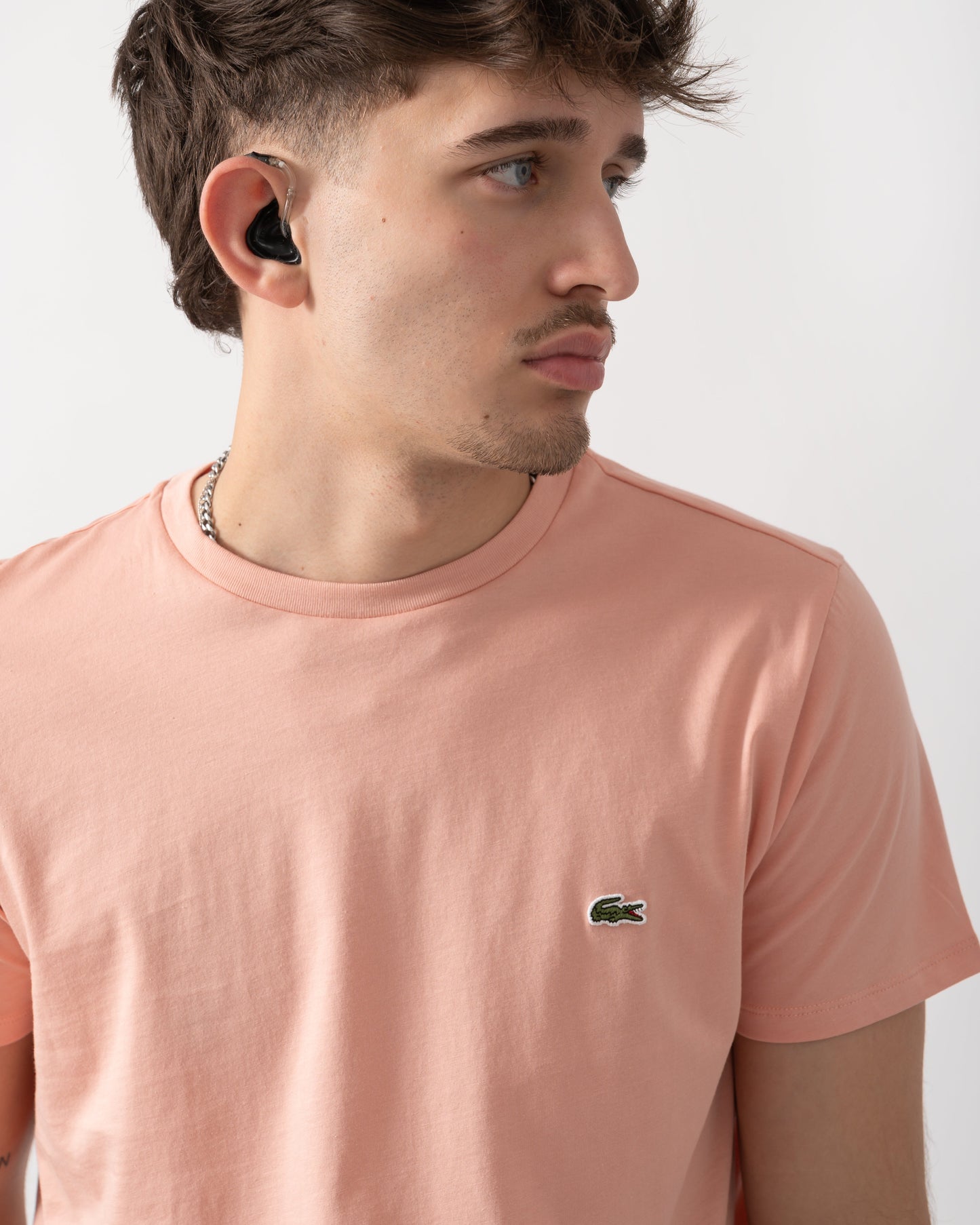 Mens Crew Neck Pima Cotton Jersey T-Shirt - Miami UI2